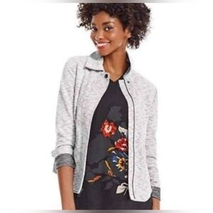 CABI 5102 'Neo' Knit Full-Zip Jacket Women's Size XS